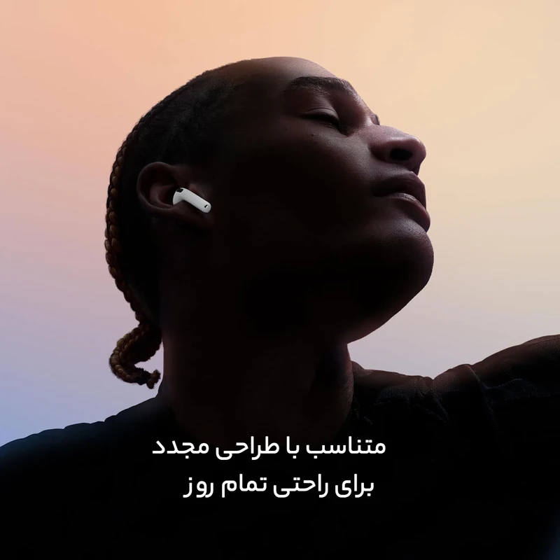 هندزفری بلوتوثی اپل مدل Airpods 4 ANC با گارانتی 18 ماه (بهترین کیفیت )