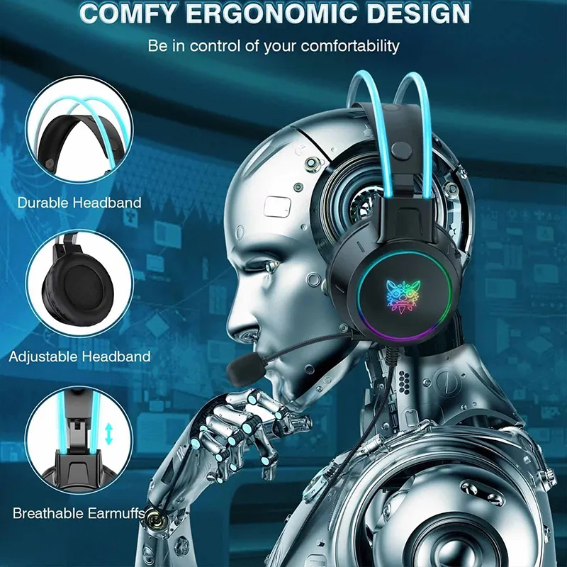 هدست باسیم گیمینگ اونیکوما X15 Pro