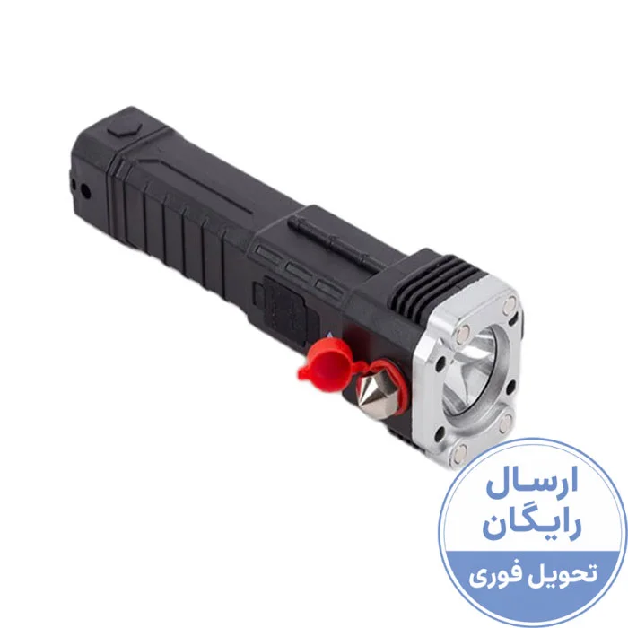 چراغ قوه اضطراری شارژی چند کاره مدل LED 3W TORCH